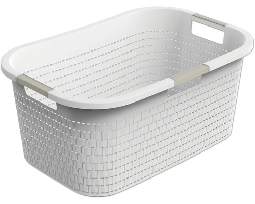 Rotho Country wasmand, 40 l, mat wit, 1040401100WS