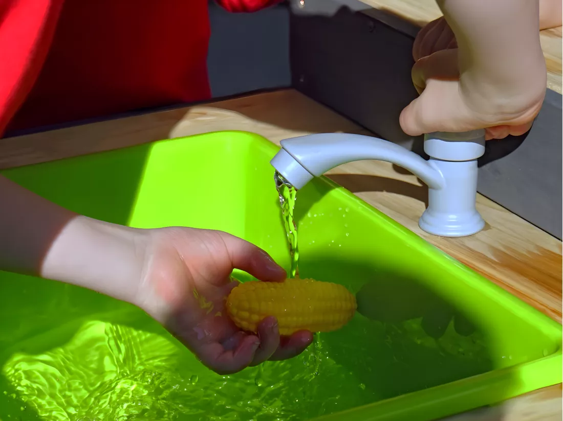 Cuisine d'extérieur en bois pour enfant Yummy 100 - Exit Toys