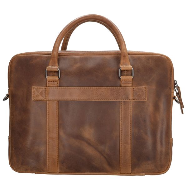 Micmacbags Next Navajo Laptoptas 15,6 inch Bruin