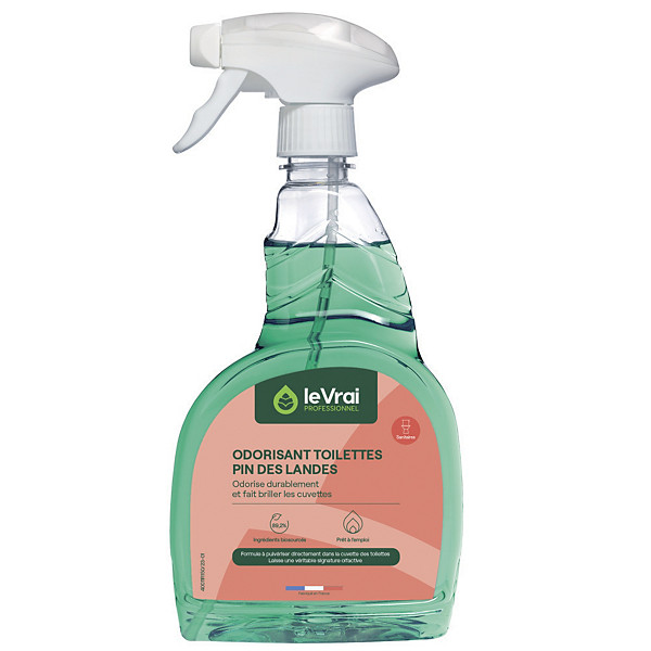 Odorisant toilettes Le Vrai 750 ml