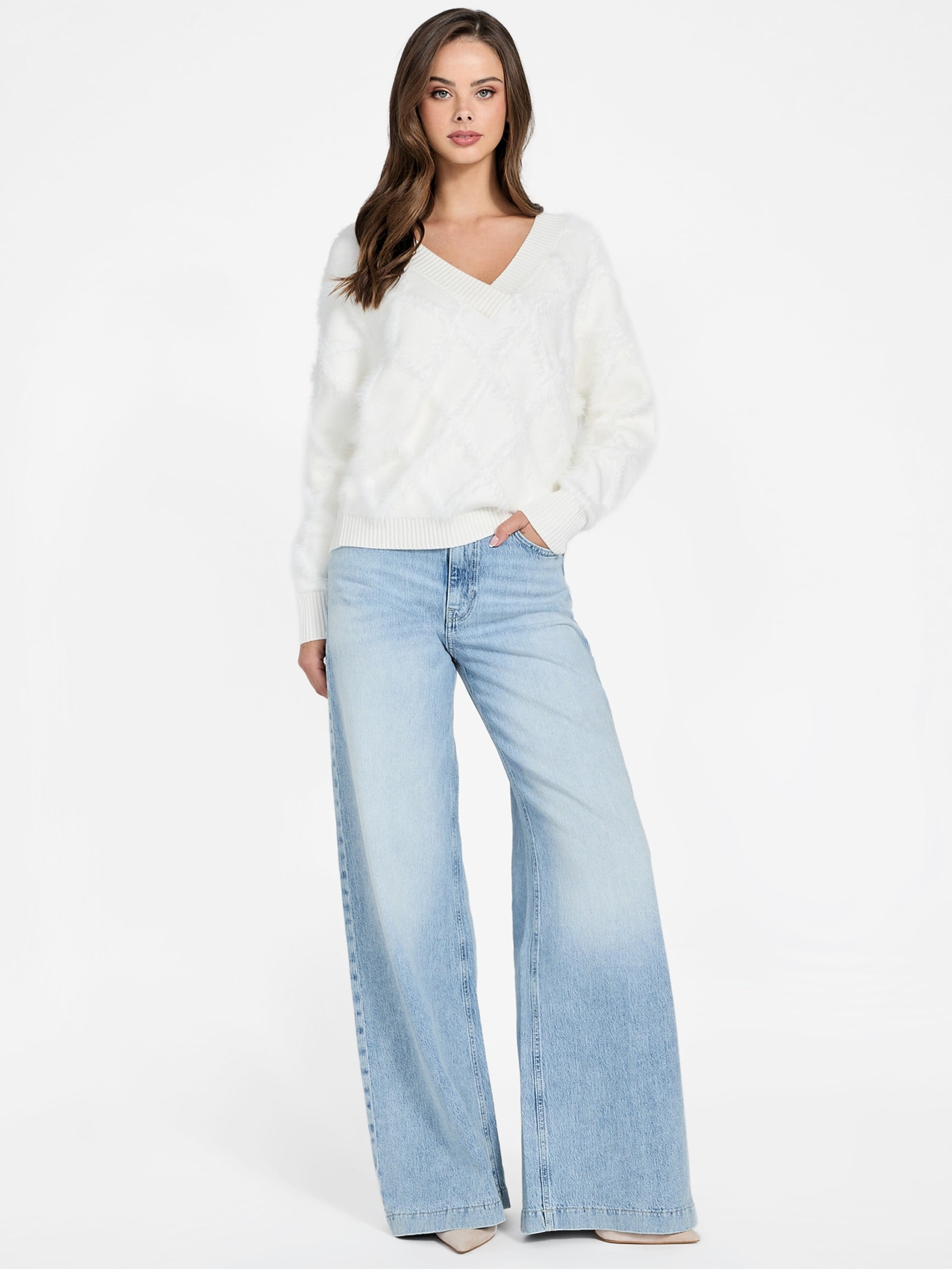 Suéter Zoe Diamond Knit