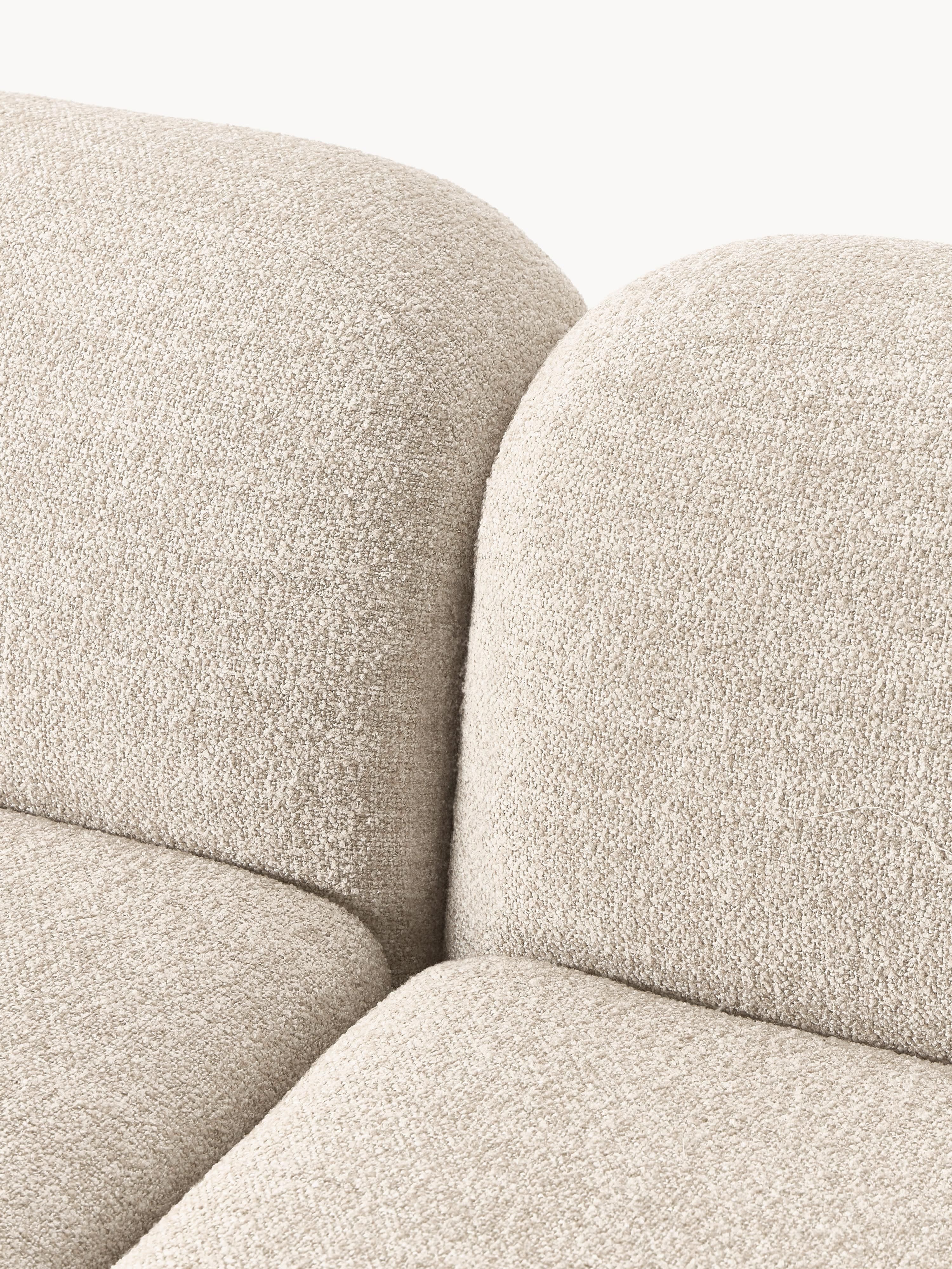 Modulaire bank Wolke (4-zits) van bouclé