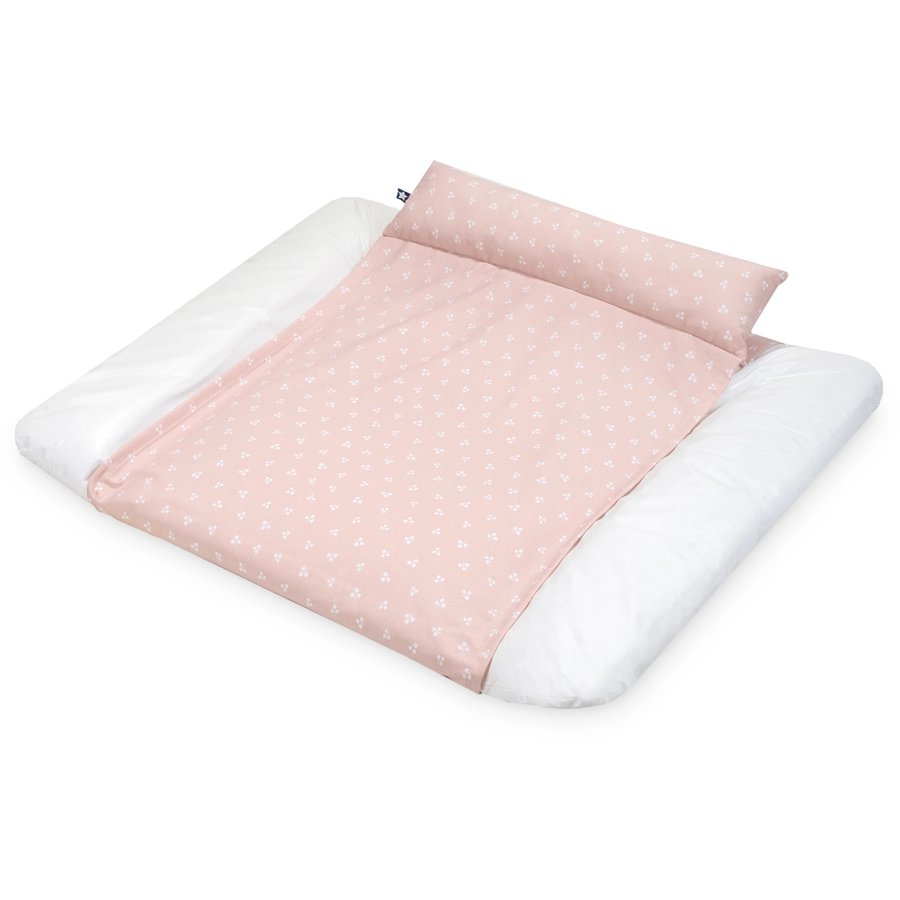 JULIUS ZÖLLNER Jersey Bezug Loop Comfy für Wickelauflagen Softy Leafy 85 x 75 cm