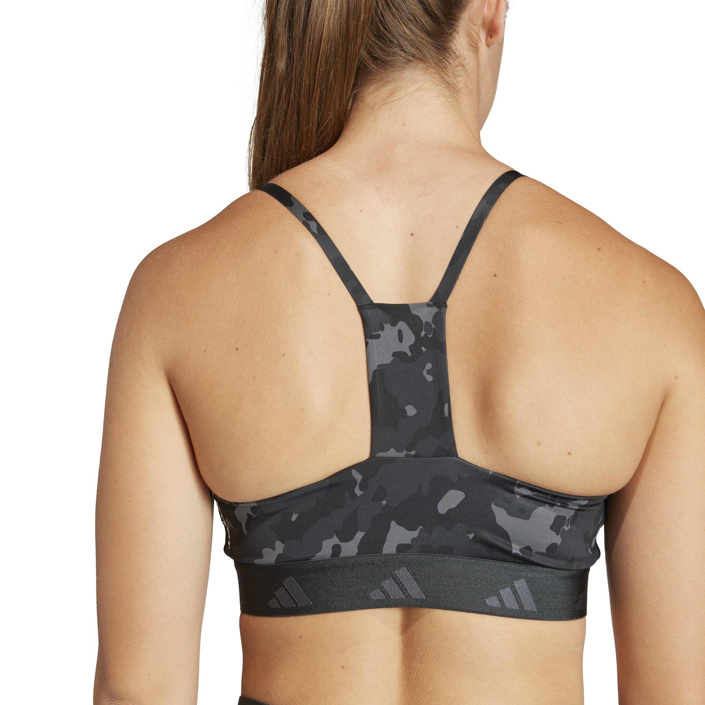 adidas Aeroreact Training Light Support Techfit Bra Ld99