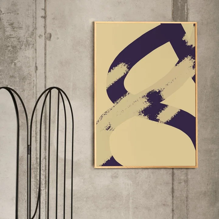 Paper Collective - Ink Grain 01 Poster, 50 x 70 cm