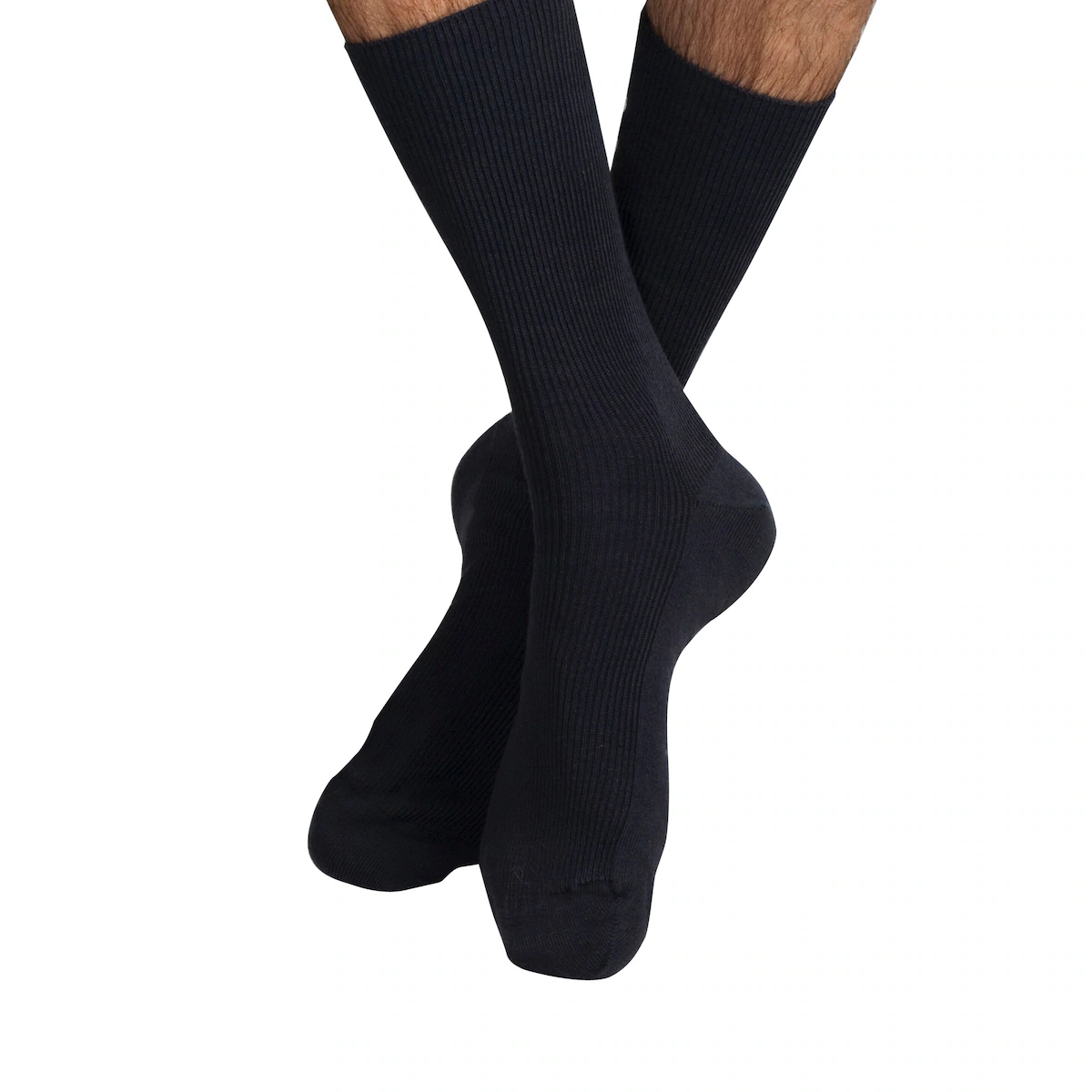 Wohlfühl-Socken, 5 Paar - schwarz