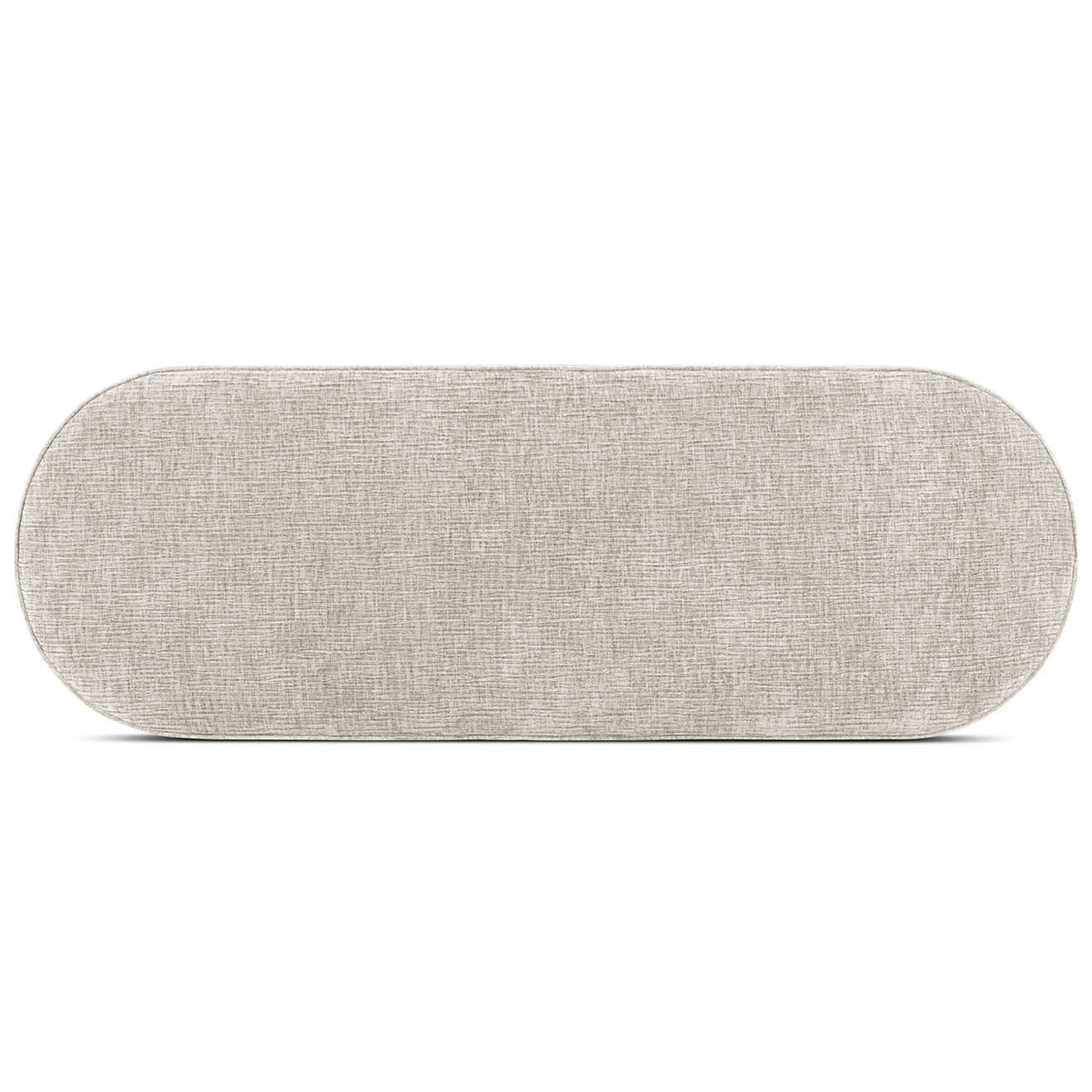 Micadoni Tête de lit à suspendre Skitty beige gris - 160 cm