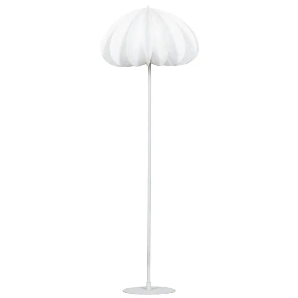 WOOOD Dalia vloerlamp - Papier - Wit - 150xØ50 cm