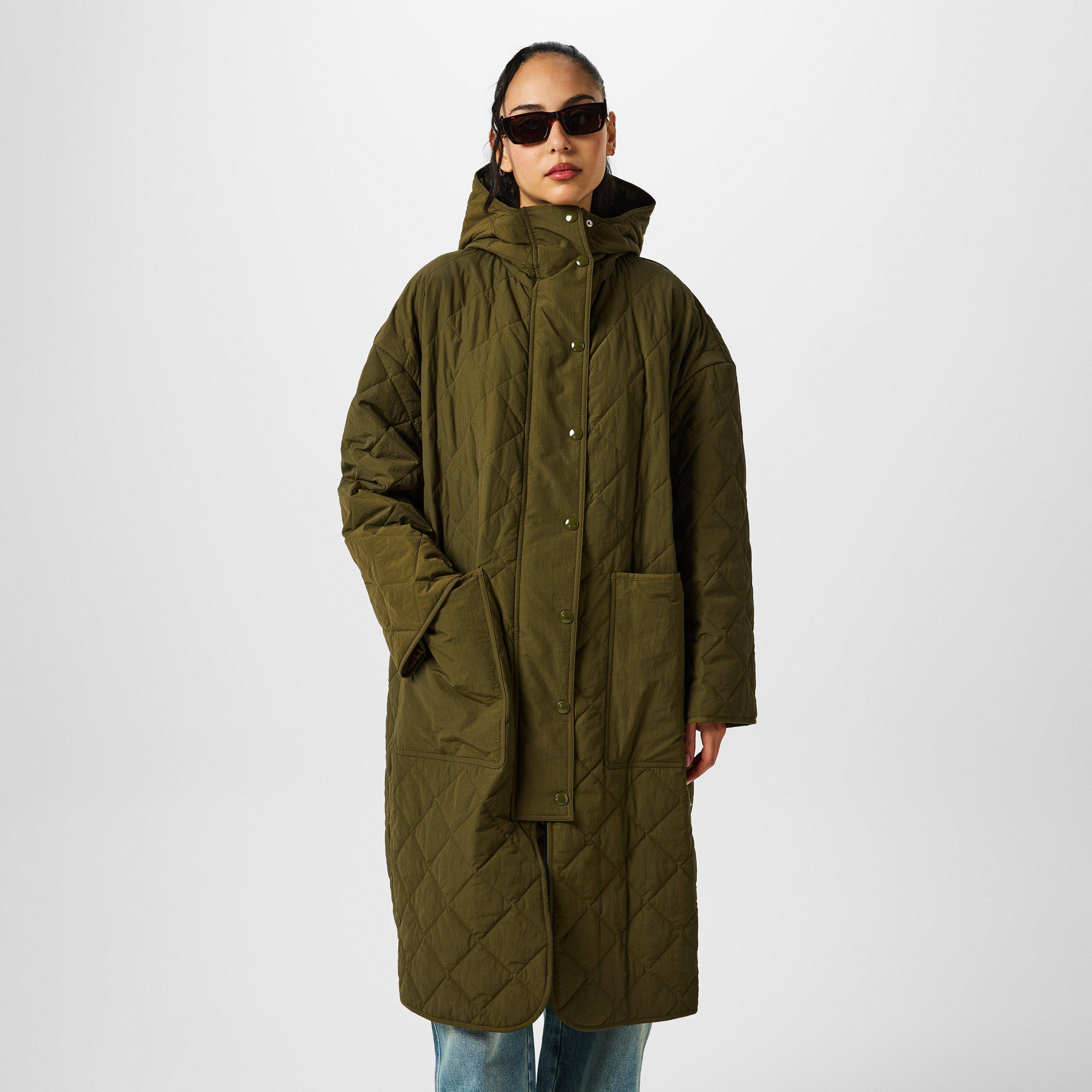 Palm Angels Quilted Parka Jacket