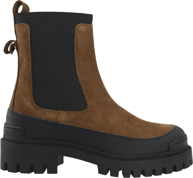 Cashott CASANNA Chelsea Boot Suede Toffee