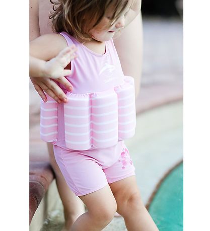 Konfidence Badeanzug - UV40+ - Pink/Breton