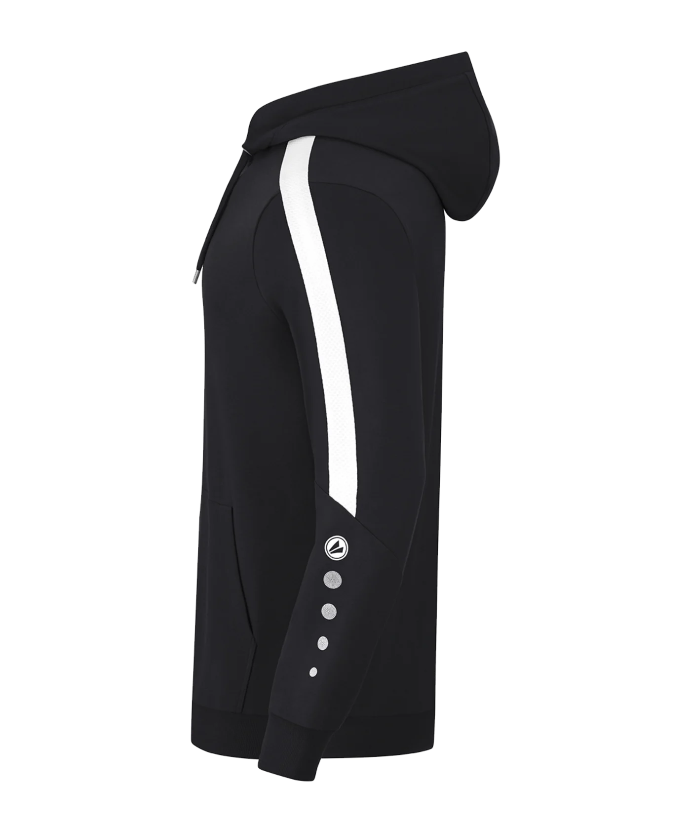 JAKO Power Hoody Schwarz Weiss F800