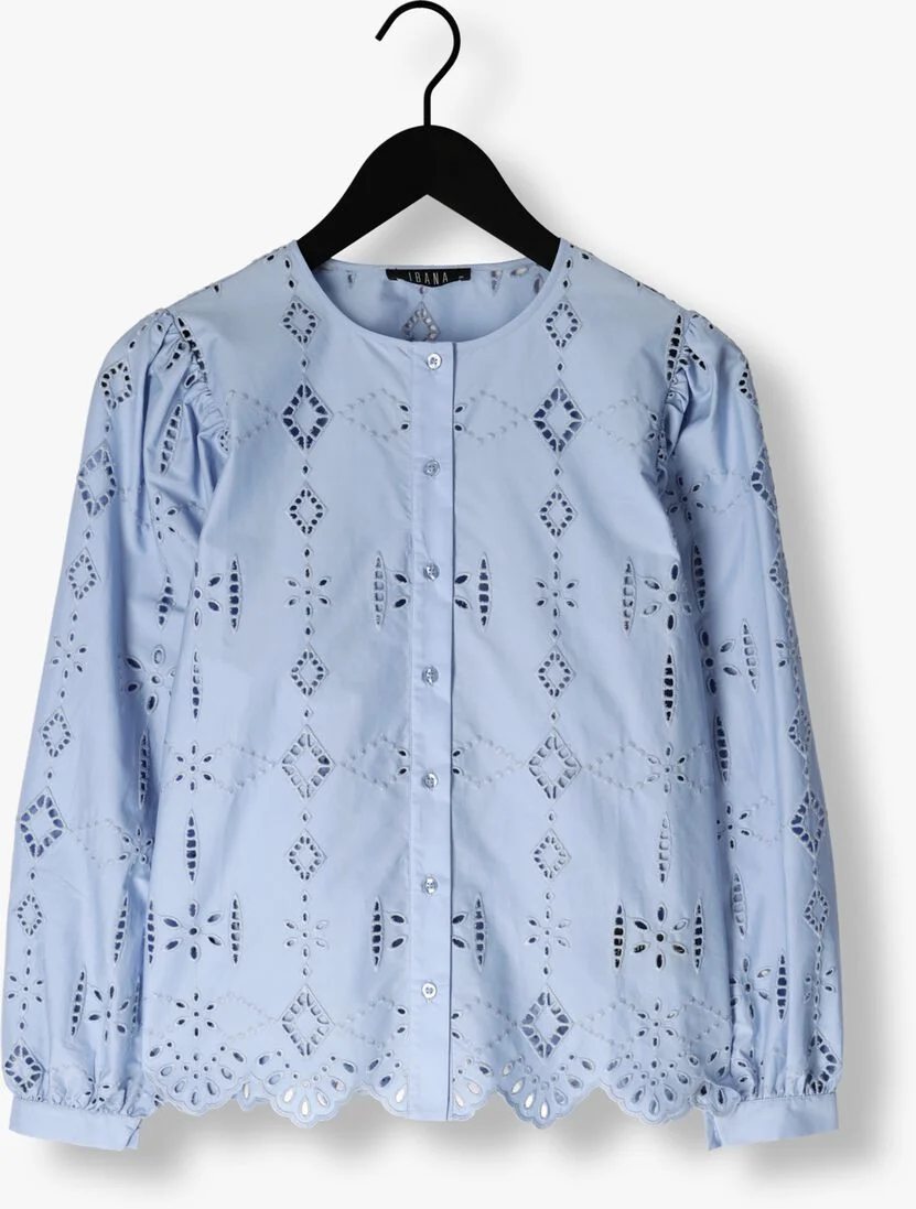 IBANA lichtblauwe ibana blouse telina