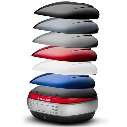 Couvercle Top case Shad Argent pour top case SH 50 Universel