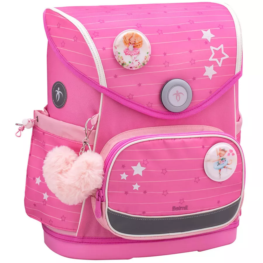 Belmil Schulranzen Premium Compact Plus Set 5-teilig Candy