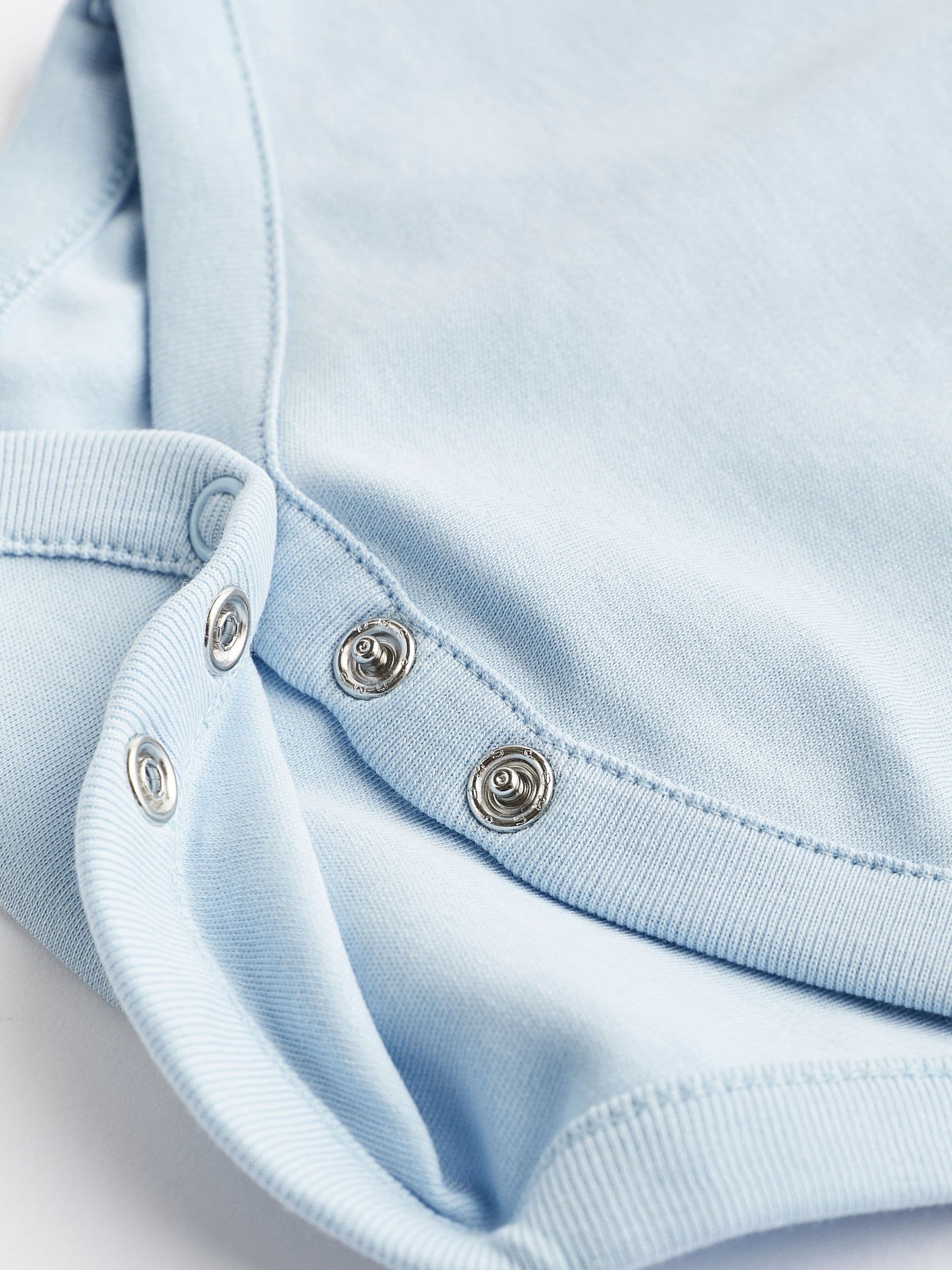 Blauw - Babyrompertjes met hemdje