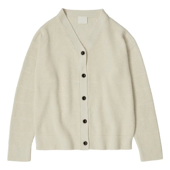 FUB Cardigan Laine - Collection Femme | Ecru