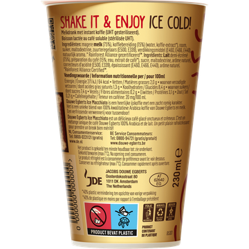 Douwe Egberts Ice Macchiato IJskoffie 230 ml