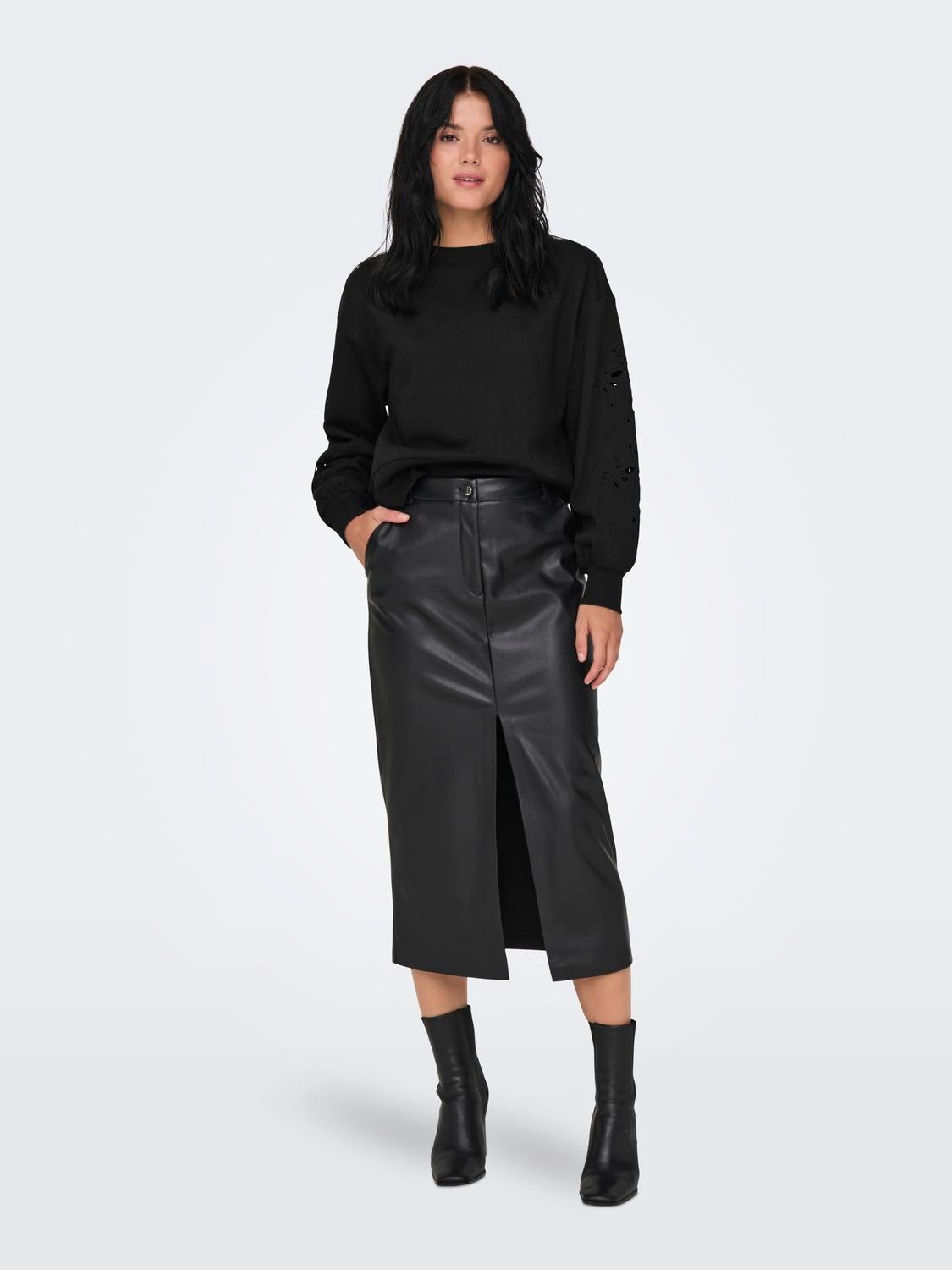 ONLWINNIE Sweatshirt Black