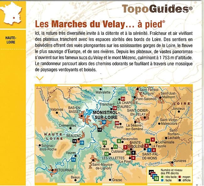 FFRP - P43D LES MARCHES DU VELAY A PIED FFRP