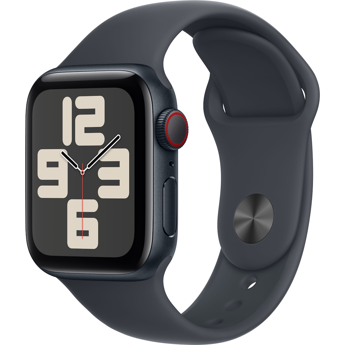 Apple Watch SE 2nd Gen 44mm LTE (Midnatt Alu/Midnatt sport band M/L)