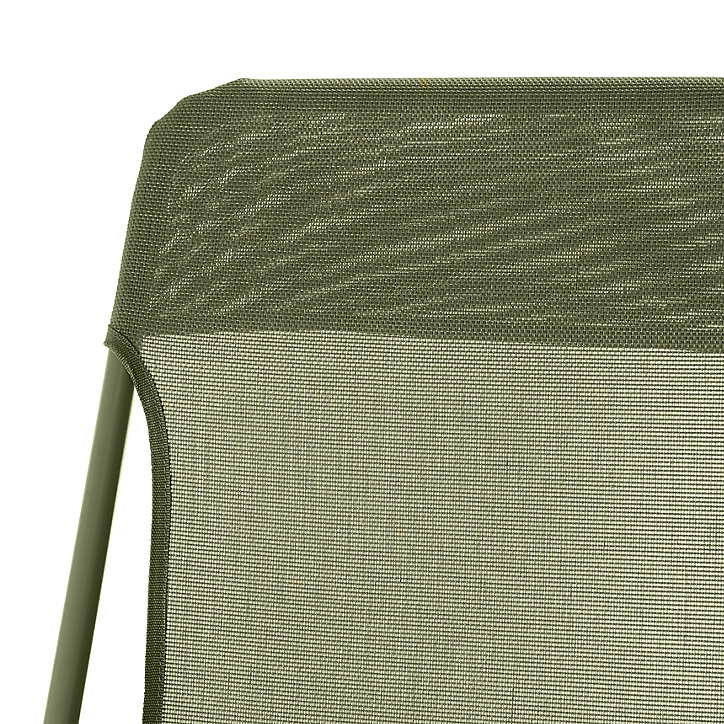 Chilienne en métal et toile GoodHome Joline vert