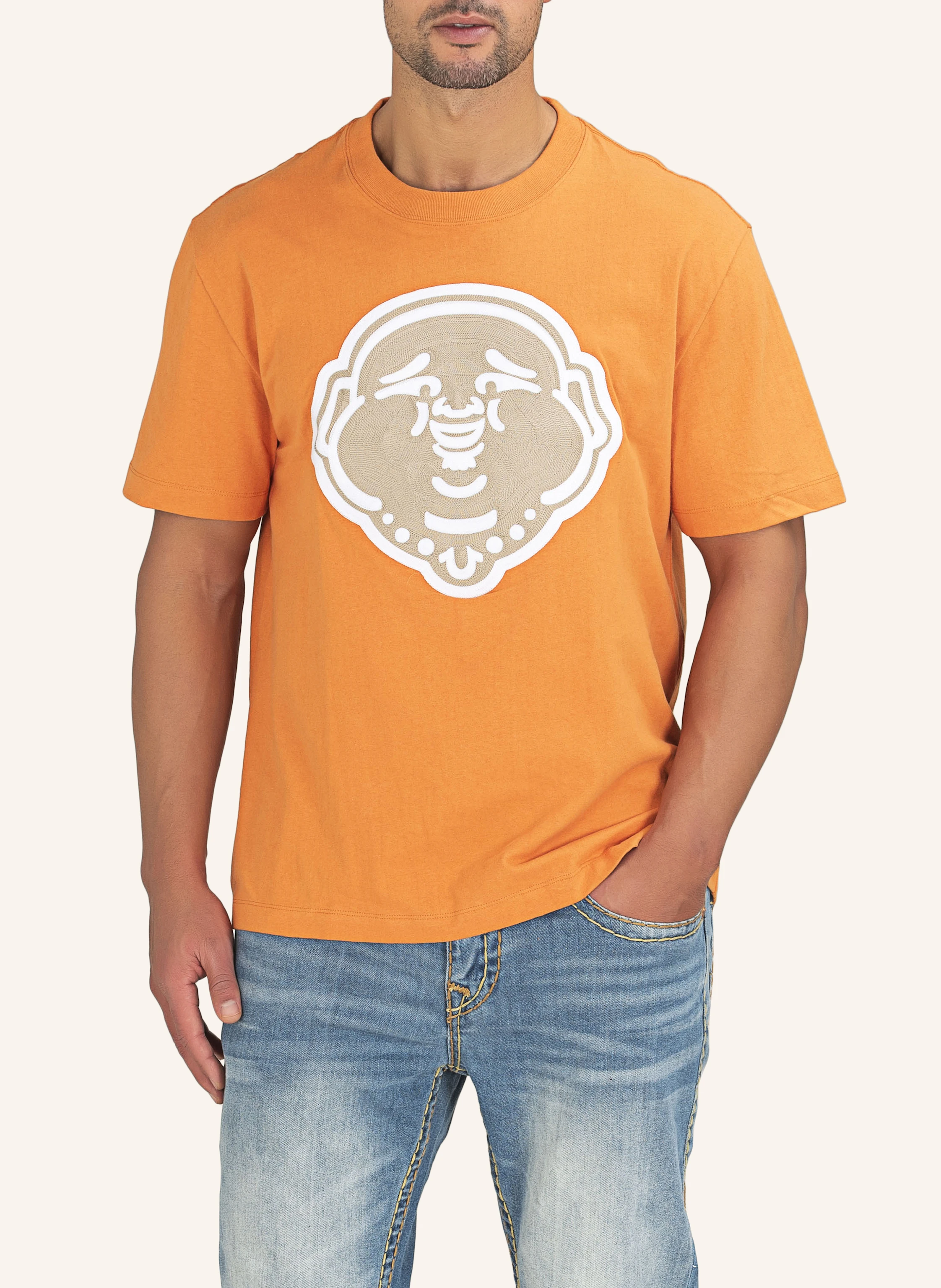 TRUE RELIGION T-Shirt BUDDHA FACE