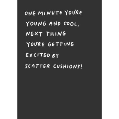 One Minute You're Young Card