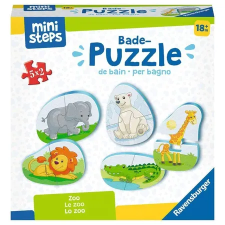 Ravensburger ministeps Bade-Puzzles Zoo
