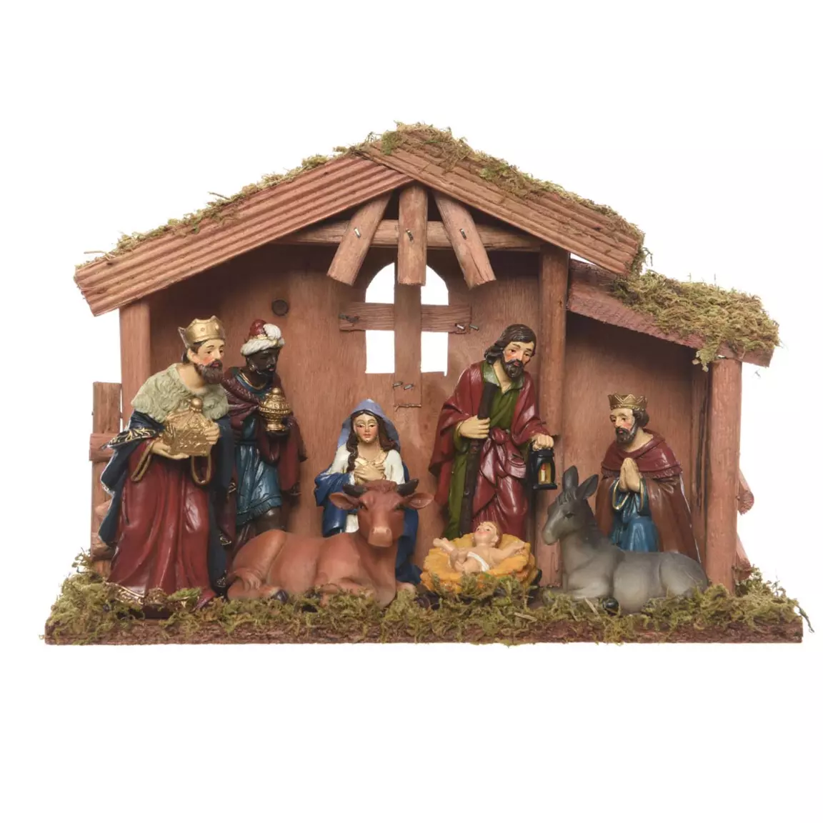 Crèche de Noël complète Saint-Daniel
