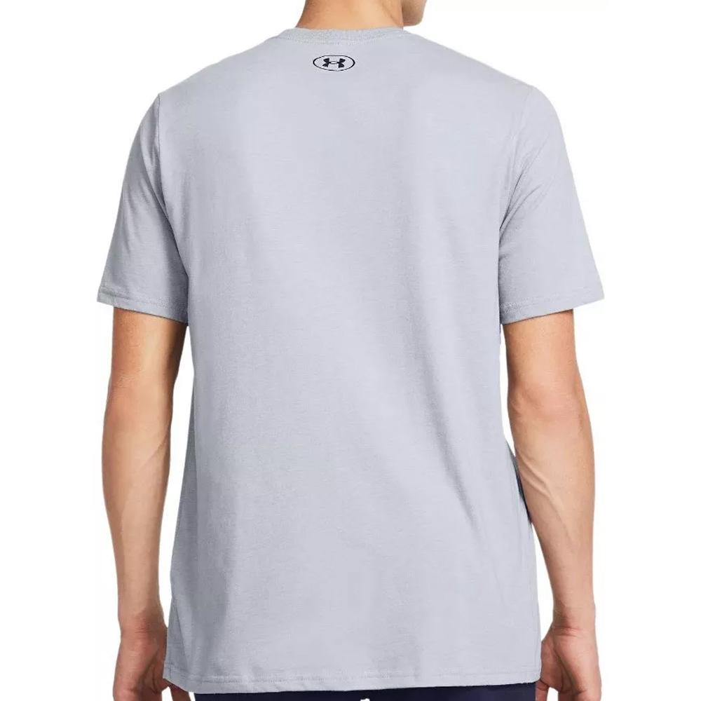 Under Armour T-shirt Gris Clair Homme Under Armour Foundation Update
