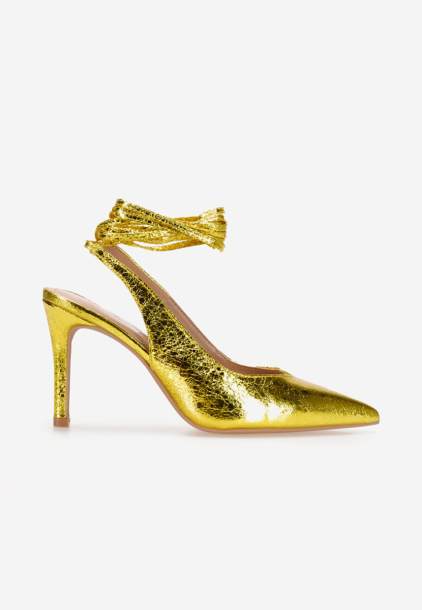 Chaussures slingback jaunes Laila V2