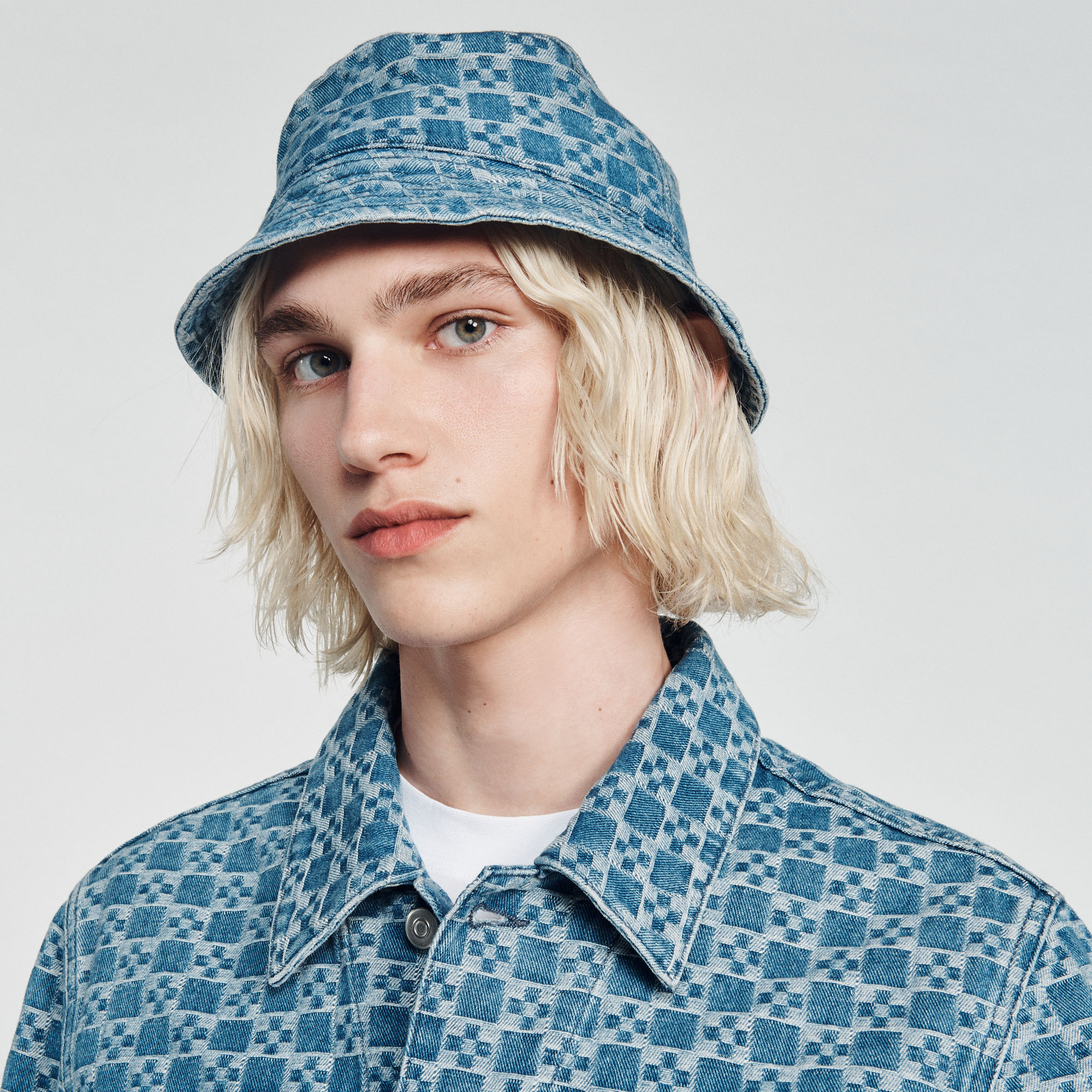 Bob en denim Square Cross