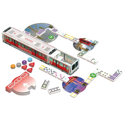 Tactic Metro Domino London Brætspil