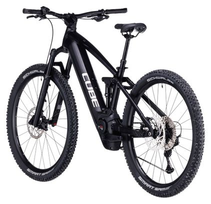 VTT Électrique Tout-Suspendu Cube Stereo Hybrid 120 SLX 750 Shimano Deore/XT 12V 750 Wh 29'' Noir 2023