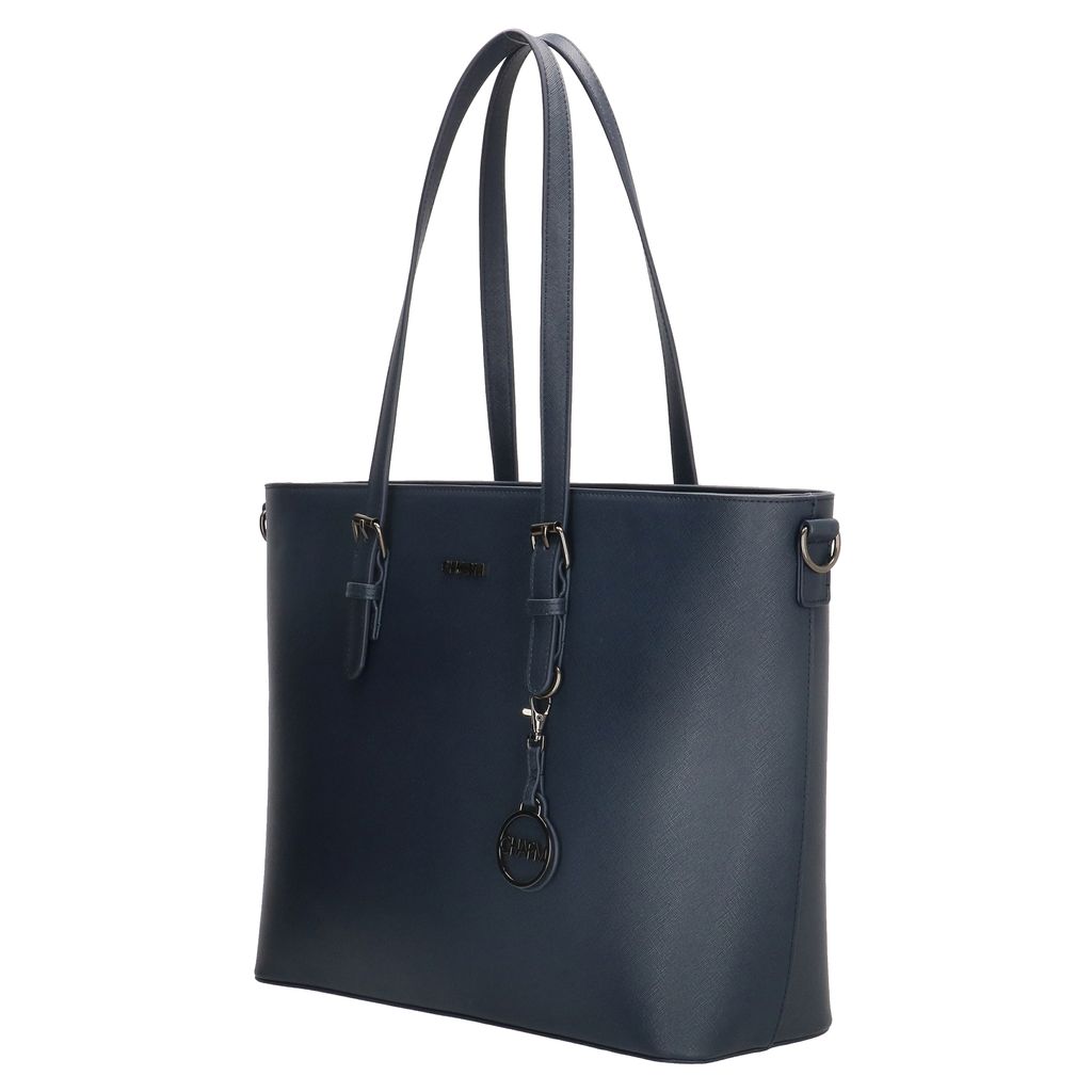 Charm London Birmingham Shopper 15,6 inch Blauw