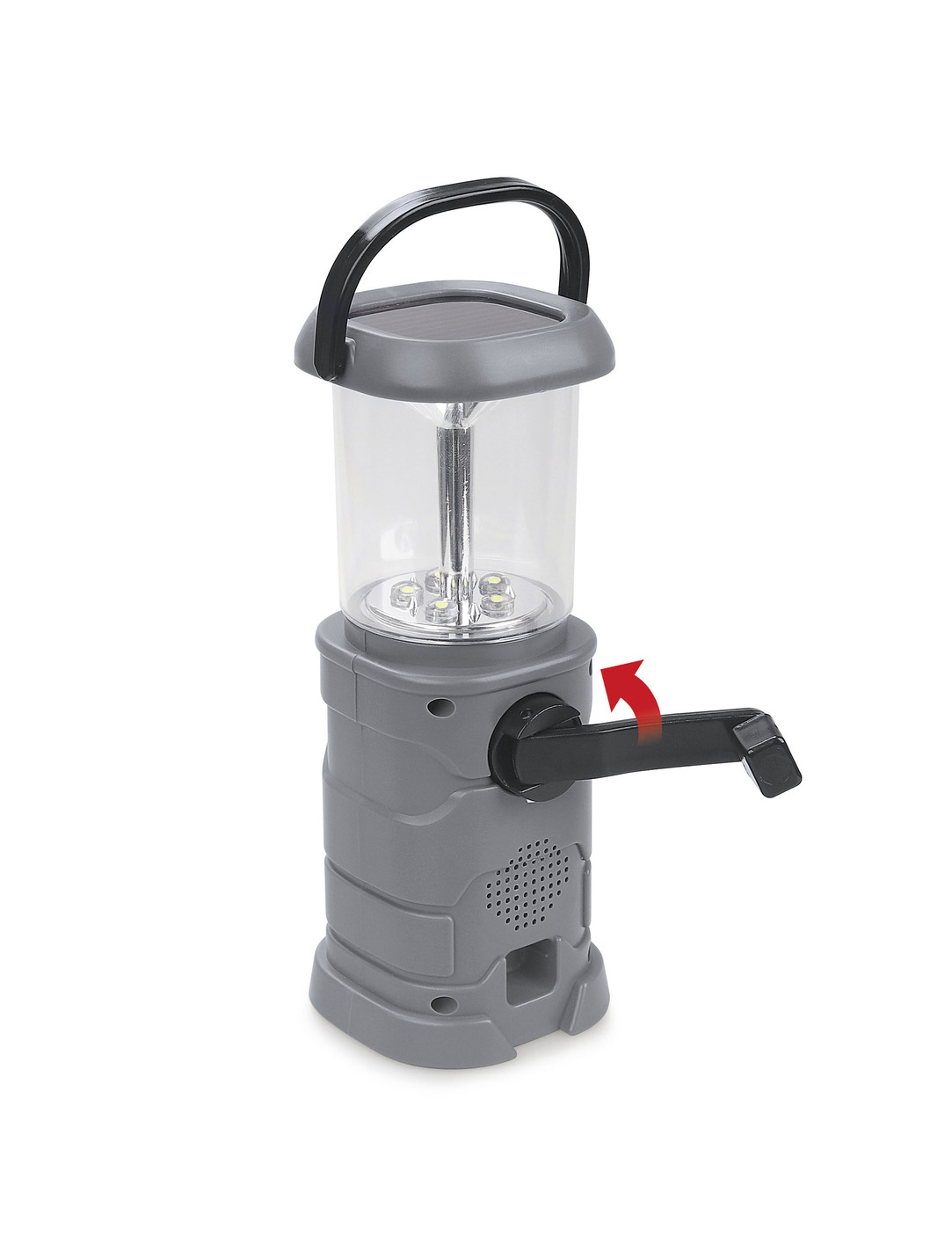 Solar-Leuchte mit integriertem FM-Radio