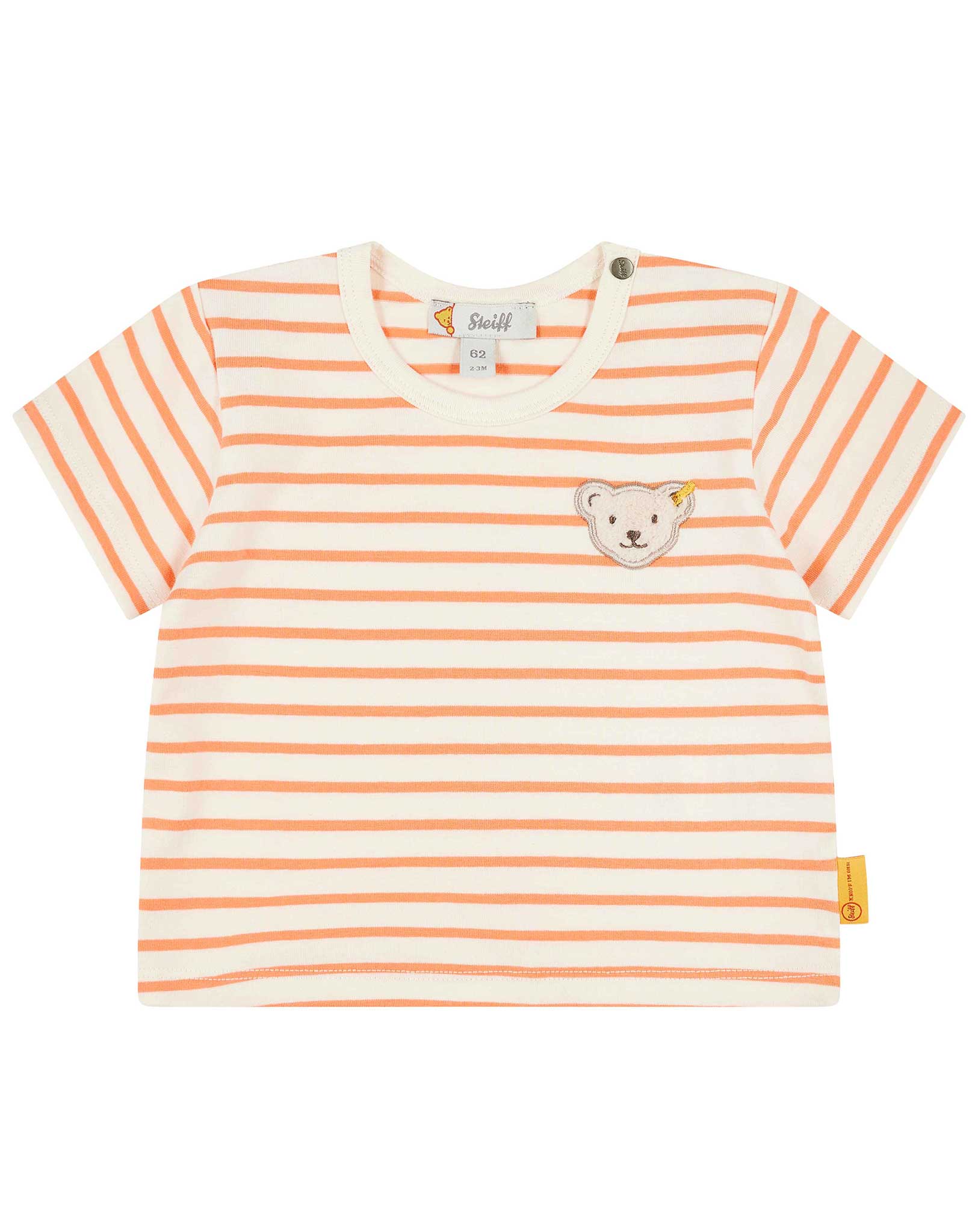 T-Shirt BLOSSOM STRIPES in melon