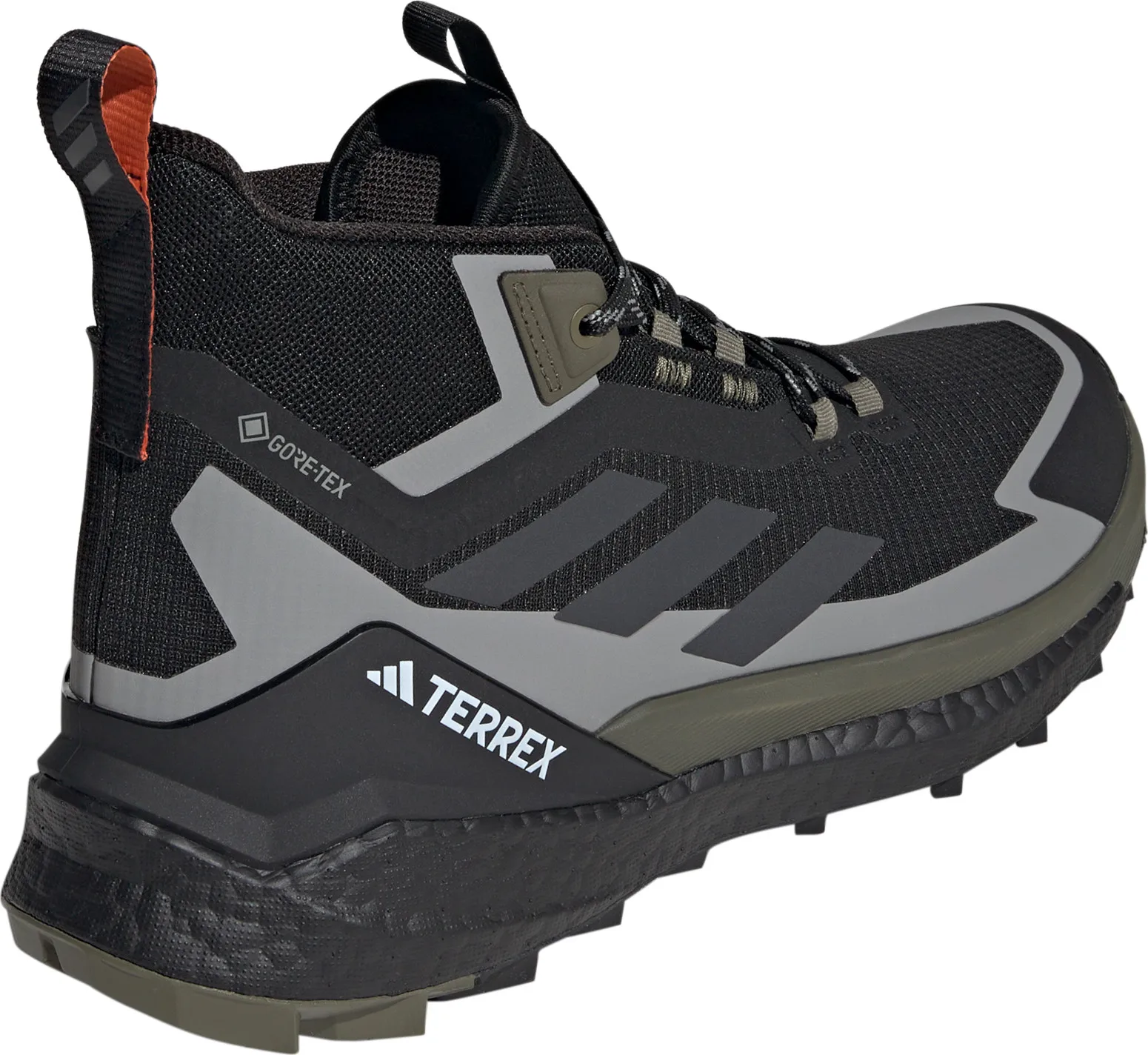 Adidas Men's Terrex Free Hiker 2 Gore-Tex Core Black/Carbon/Olistr