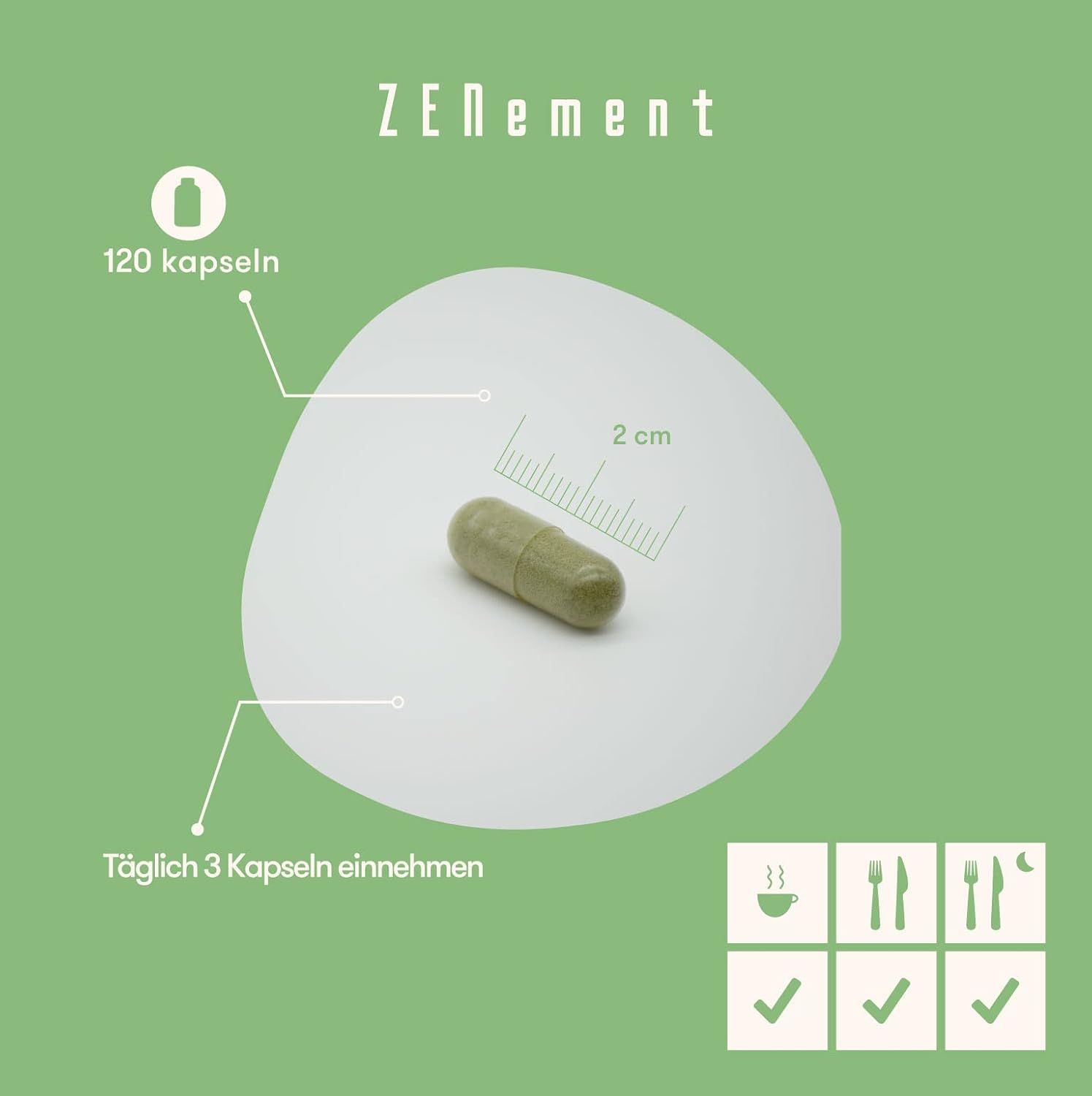 Zenement Bio Moringa Kapseln