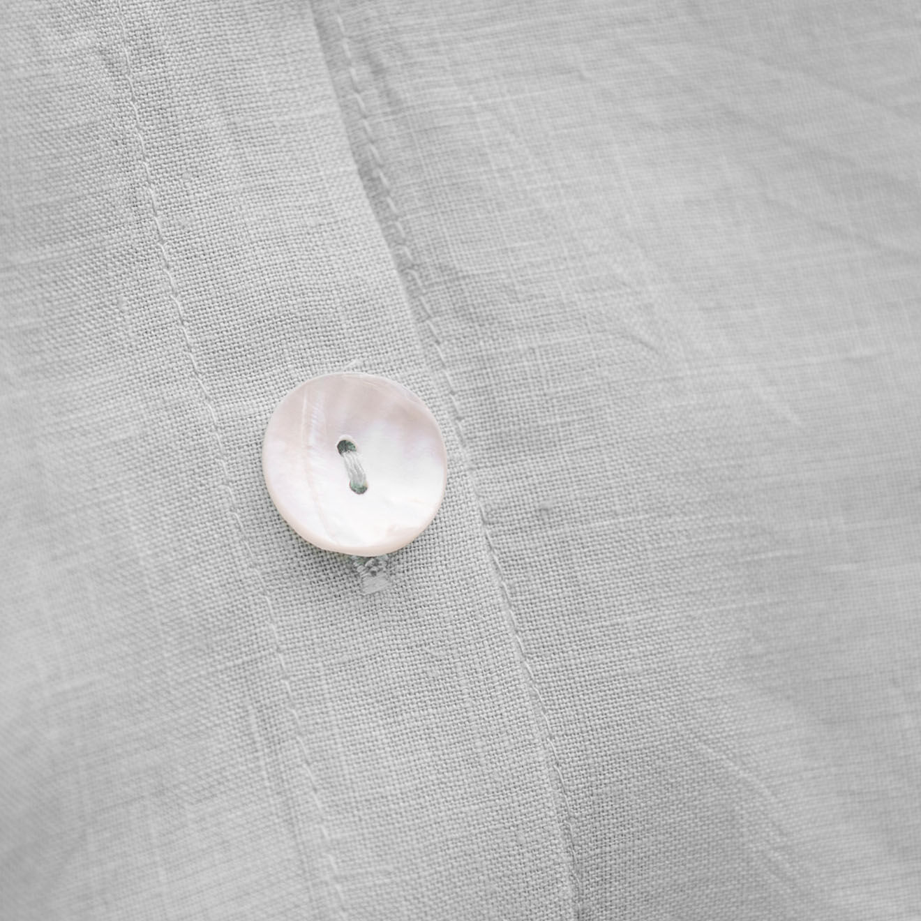 Febronie Housse de couette 100% Lin lavé Hortense perle