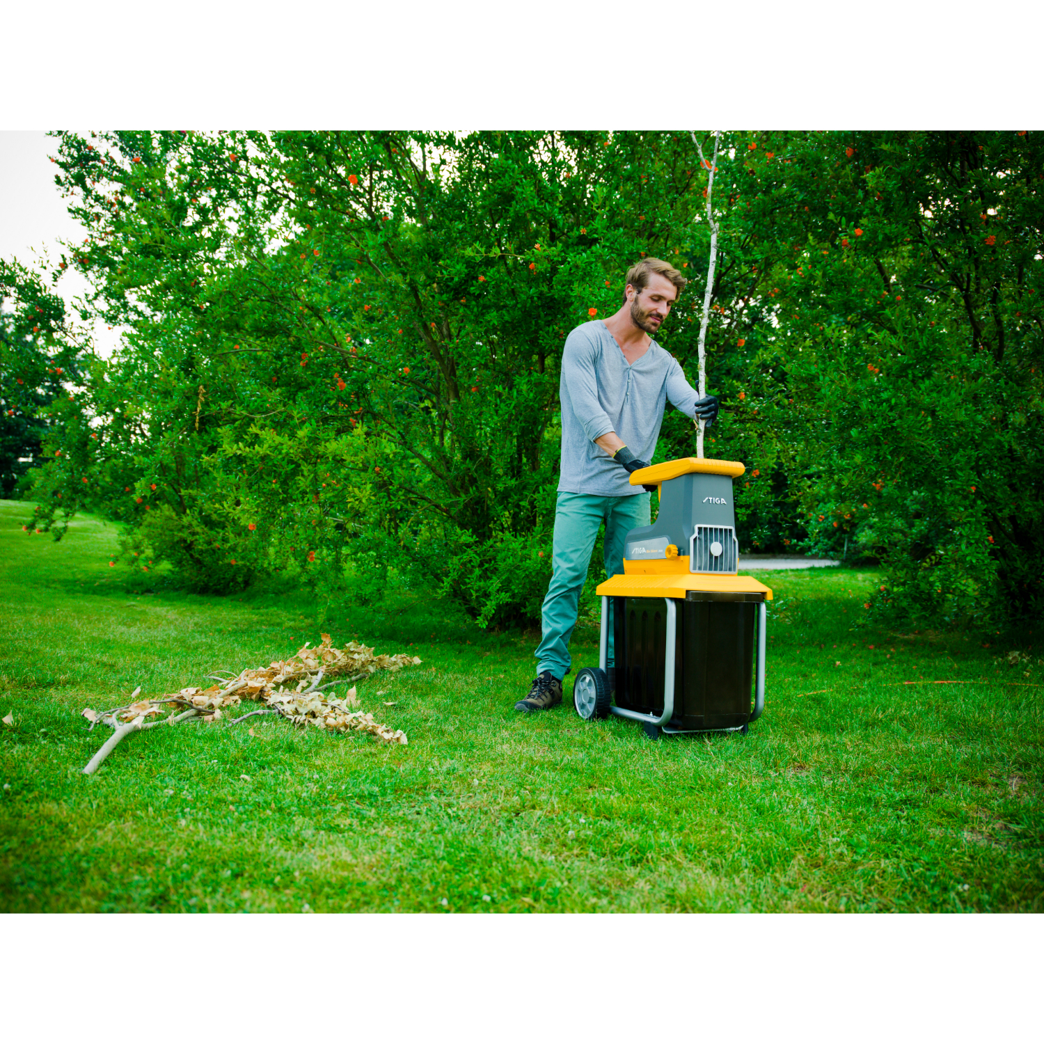 Stiga BIO SILENT 2500 elektrische hakselaar - 2500W