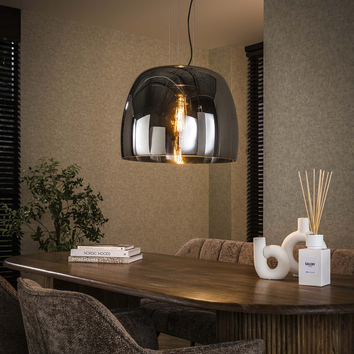 Hanglamp Travolta XL Smoke