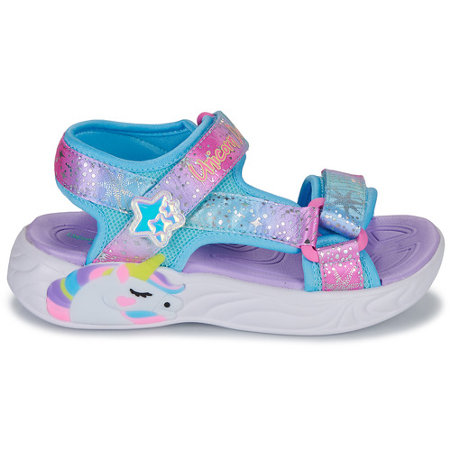 Skechers - UNICORN DREAMS SANDAL - Bleu