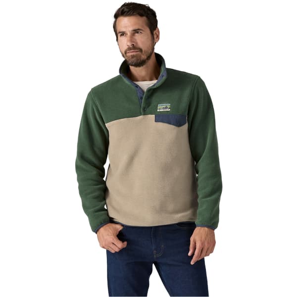Sweat polaire PATAGONIA M'S LW SYNCH SNAP-T P/O SEABIRD GREY
