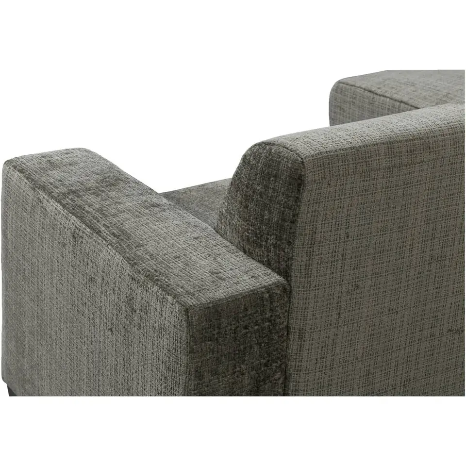 Bank Aberdeen met chaise longue links - Cremona - grijs