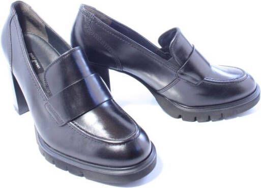 Paul Green Pumps slip-on shoe block heel lage schoen with side stretch insert