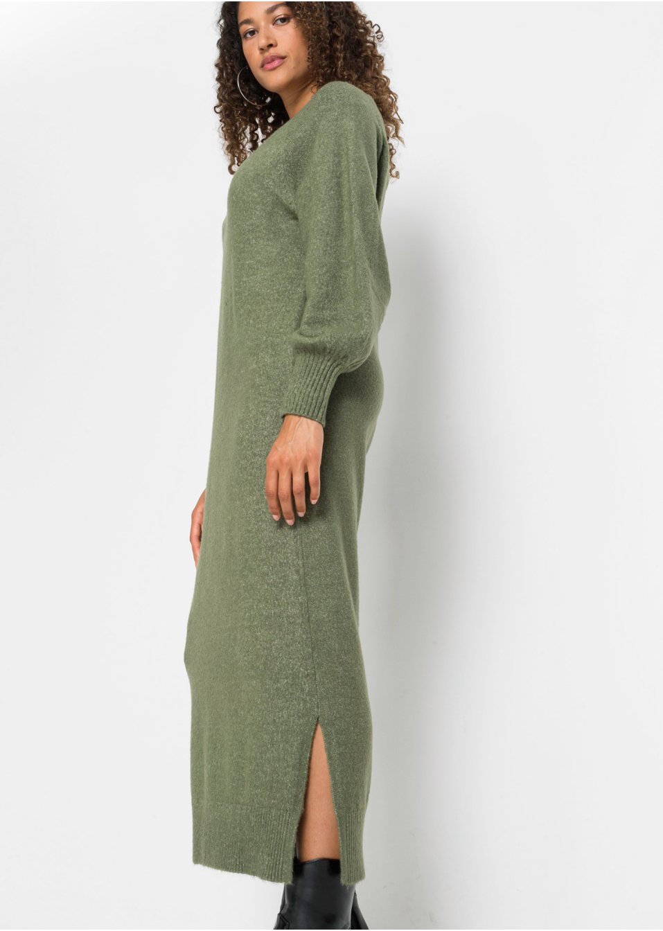 Robe en maille oversize
