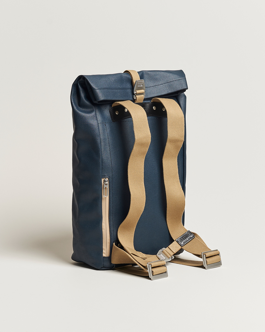Brooks England Pickwick Cotton Canvas 26L Backpack Dark Blue/Black