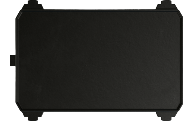 SKOTTI Grillplatte Kast aus Gusseisen 2 in 1 Plancha und Griddle